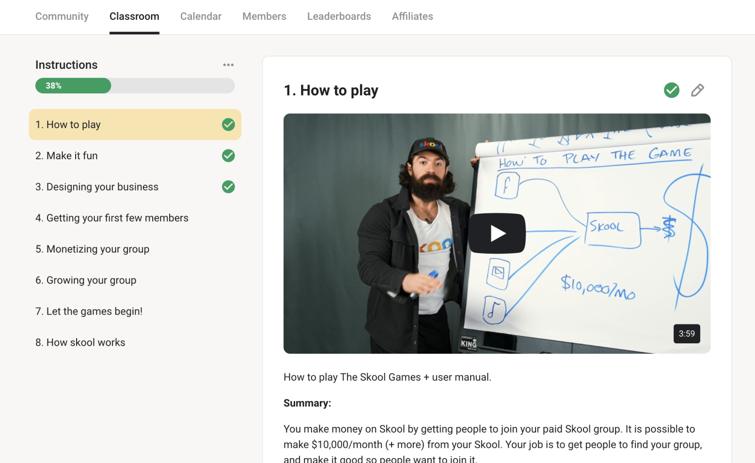 Platform Dashboard Preview
